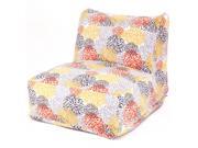 Majestic Home 85907220376 Citrus Blooms Bean Bag Chair Lounger