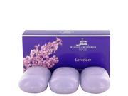 Lavender by Woods of Windsor 3 x 100g Fine English Soap for Women