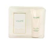 Volupte by Oscar de la Renta Gift Set 3.4 oz Eau De Toilette Spray 6.7 oz Body Lotion for Women