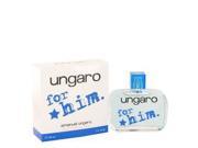 Ungaro For Him by Ungaro 3.4 oz Eau De Toilette Spray for Men
