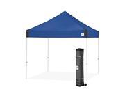 E Z UP Vantage Instant Shelter Canopy 10 by 10ft Royal Blue VG3WH10RB