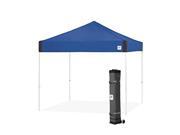 E Z UP Pyramid Instant Shelter Canopy 10 by 10ft Royal Blue PR3WH10RB
