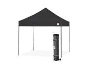 E Z UP Vantage Instant Shelter Canopy 10 by 10ft Black VG3SG10BK