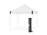 E Z UP Vantage Instant Shelter Canopy 10 by 10ft White VG3WH10WH
