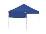 E Z UP Recreational Half Wall Straight Leg 10ft 3m Royal Blue w Grey Accents HW3RB10SLGY