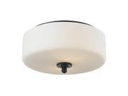 Z Lite 2 Light Flush Mount Olde Bronze 414F2 NEW