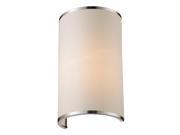 1 Light Wall Sconce White 183 1S