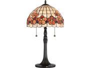 Quoizel SSCV6222VB Sea Shell Collection Captiva Small Table Lamp 2 Light Bronze