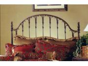 Hillsdale Furniture 1239HFQ Tyler Headboard Full Queen Rails not included Antique Bronze