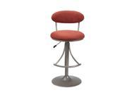 Hillsdale 4210 825H Venus Swivel Bar Stool with Flame Suede