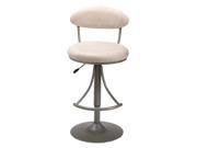 Hillsdale 4210 827H Venus Swivel Bar Stool with Fawn Suede