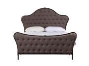 Hillsdale 1351 500 Jefferson Bed Set Queen Rails Not Included Old Black Finish
