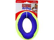 Kong Company AIR DOG SQUEAKER OVAL DOG TOY MULTICOLORED LARGE