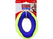 Kong Company AIR DOG SQUEAKER OVAL DOG TOY MULTICOLORED MEDIUM