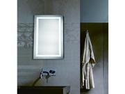 Elegant Lighting LED Electric Mirror Rectangle W20inH40in Dimmable 5000K MRE 6002