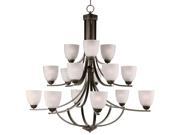 Maxim Axis 15 Light Chandelier Oil Rubbed Bronze