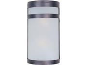 Maxim Arc LED 2 Light Outdoor Wall Lantern Oil Rubbed Bronze