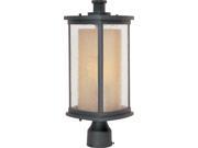 Maxim Bungalow LED 1 Light Outdoor Pole Post Lantern Bronze