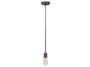 Maxim Mini Hi Bay 1 Light Pendant Stem Hung Bronze