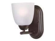 Maxim Axis 1 Light Wall Sconce Oil Rubbed Bronze
