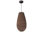 Maxim Java 1 Light Pendant Black