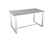 Walker Edison All Weather Dining Table Grey