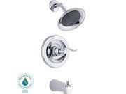 Delta BT14496 Windemere Tub and Shower Faucet Trim in Chrome