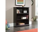 Sauder 3 Shelf Bookcase Esb 420175 Estate Black Finish