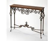 Butler Algiers Wrought Iron Console Table 3895090