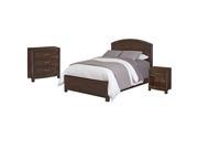 Crescent Hill Queen Bed Night Stand and Chest Two tone tortoise shell 5549 5027