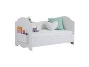 South Shore Savannah Toddler Bed Pure White