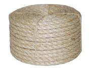 T.W . Evans Cordage 23 610 1 2 Inch by 100 Feet Twisted Sisal Rope