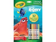 Crayola Coloring and Activity Pad w Markers Finding Dory 04 2009