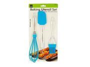 Silicone and Plastic Baking Utensil Set OF986
