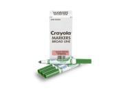 Crayola Bulk Ultra Clean Washable Markers Conical Tip Green 58 7800 044