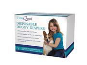 ClearQuest Disp Doggy Diapers S US948 12