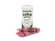 Crayola Bulk Crayons Large Size Carnation Pink 52 0033 010