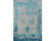 AmeriHome 5 x 8 ft. Hand Woven Vintage Style Rug Teal