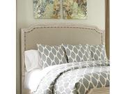 Signature Design by Ashley Demarlos B693 78 King California King Panel Headboard inParchment White