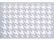 HOUNDSTOOTH LT.GRAY Size 8X10 Ft.