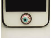 Kids Gift 1pc Glass Epoxy Transparent Times Gems Harajuku Eye iPhone Home Button Sticker for Iphone 6 4 4s 4g 5 5c iPad 2 3 4 iPad mini Buttons Cell Phone Cha