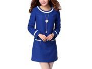 Stylebek Women s Solid Zip Closure Fashion Hidden Zipper Tunic Dresses