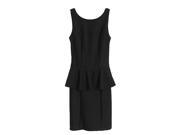 Stylebek Women s Belted Cuffs Collarless Without Hood Suit Dress