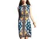 Stylebek Women s Casual Graphic Fashion Mid Rise Slim Fit Dresses