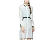 Stylebek Women s Slim Fit Solid Casual Stylish Long Sleeve Dresses