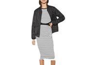 Stylebek Women s Stylish Long Sleeve Striped Casual Colorblock Dresses