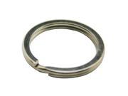 Metal Silvery 1 Inches Ring for Key Chain or Leash Rings Split Key Type Metal Spring Pack Of 100