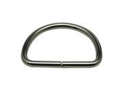 Generic Metal Silvery D Ring Buckle D Rings 1.5 Inches Inside Diameter Lage Size for Backpack Bag Pack of 6