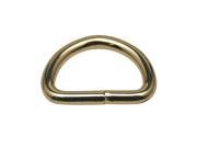 Generic Metal Golden D Ring Buckle D Rings 1 Inch Inside Diameter for Backpack Bag Pack of 8