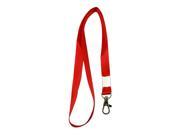 Retractable ID Card Reel Color Red with Lobster Clasp 34 X 0.6 Pack of 8